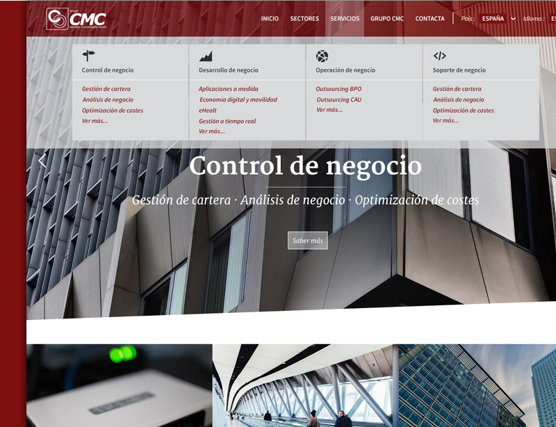 Diseño web CMC