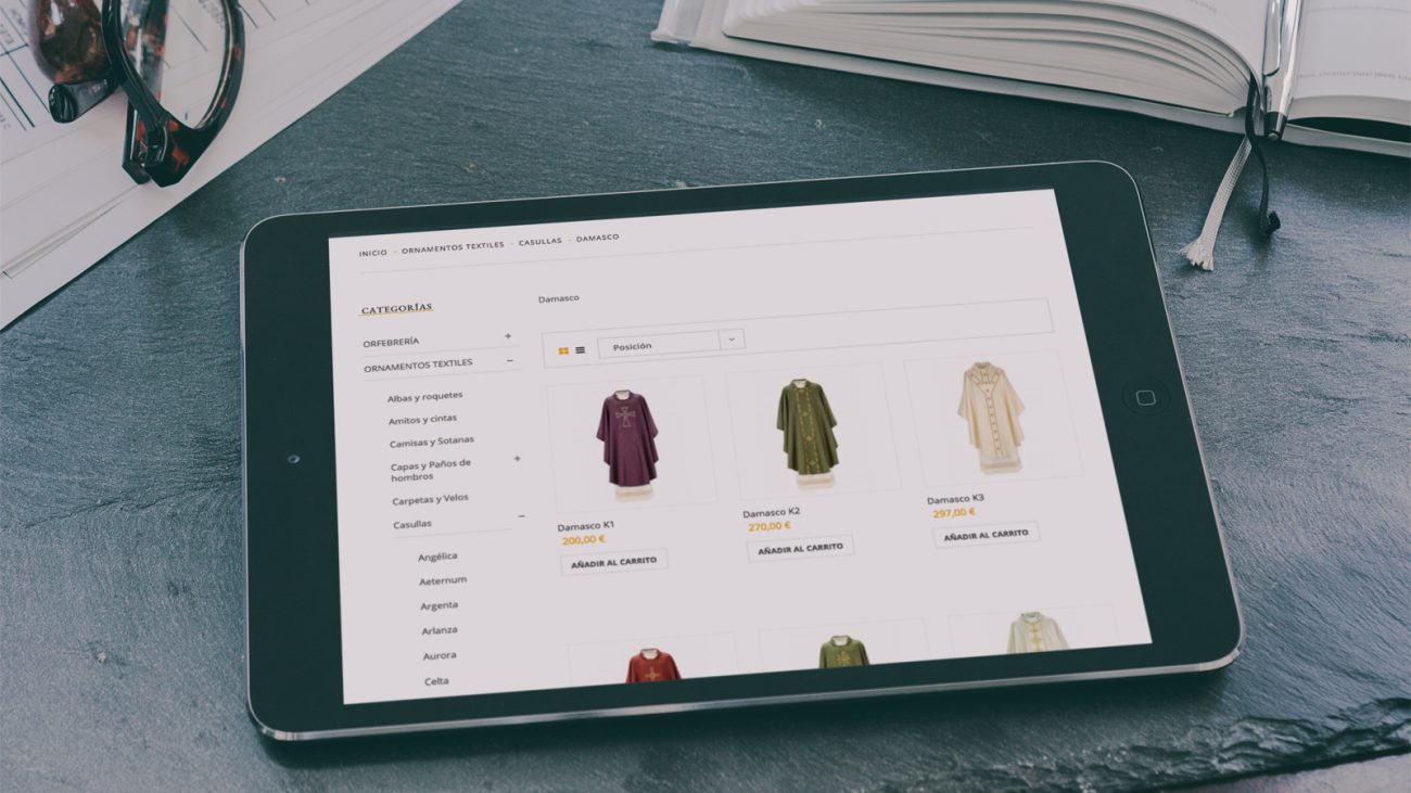 Tienda online reponsive Granda